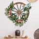 Set of 4 Decorative Wooden Wagon Wheels 30 Inch Vintage Wagon Wheel Wall Decor - Gallery View 1 of 11