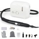 1500W portable steam cleaner in white with 34 oz water tank, featuring adjustable steam and practical cleaning.