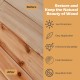 Wood wax oil kit for restoring and protecting teak, enhancing grain and color with sun protection and easy application.