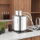 5-gallon stainless steel water juicer maker with cooling pot and tubes, ideal for brewing wine and distilled water.