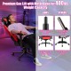 360° swivel red computer chair featuring ergonomic design, 4D adjustable armrests, and heavy-duty metal base for.