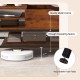 Lift top coffee table in rustic brown with sturdy metal frame, hidden storage, and 4.5" clearance for easy cleaning.