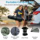 Portable carrying bag for 11 x 11 ft pop-up gazebo, featuring double-sided zippers and loop straps for easy transport.