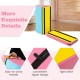 Gymnastics vaulting box with detachable mat, blue and yellow, featuring a carrying handle and convenient zipper design.