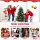6 FT pre-lit artificial Christmas tree with 778 branch tips and warm white LED lights, perfect for home and festive.
