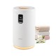 20L hot towel warmer bucket in white with LCD display, holding towels, for spa-like warmth and convenience at home.