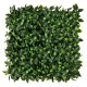 Artificial topiary gardenia shrub grass panel featuring gradient green leaves, 20 x 20 inches, suitable for indoor and.
