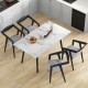 Wooden dining chair set of 2 with rubber wood frame and padded cushions, ideal for dining or leisure use.