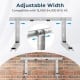 Adjustable mini split wall mounting bracket for 12000-24000 BTU AC, featuring zinc-coated steel and anti-vibration.