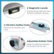Mini split wall mounting bracket with magnetic levels, adjustable rubber pads, and anti-vibration features for ductless.