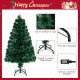 4 FT pre-lit artificial Xmas tree with top star, 130 branch tips, and stable metal base for festive home decoration.