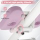 Close-up of high-quality wheels on the Adjustable Abdominal Trainer for smooth sliding and stable support during.
