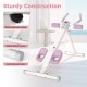 Adjustable abdominal trainer with a stable metal frame, anti-slip foot pads, and soft knee cushions for comfortable.