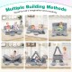 Modular kids play couch set in gray, featuring glow-in-the-dark patterns, versatile configurations for imaginative play.