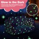 2-in-1 folding kids couch in pink with glow-in-the-dark stars, featuring soft flannel fabric and a cozy blanket for.