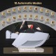 Premium 4D full body zero gravity massage recliner in gray with 34 airbags for comprehensive relaxation and comfort.