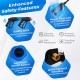 Electric pressure washer with safety lock, GFCI protection, and quick connect nozzles for efficient cleaning.