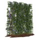 U-shaped tall garden trellis for climbing plants, 71 x 71 inches, made of rustproof PE-coated metal tubes for stability.