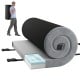 Indoor outdoor sleeping mat featuring high-density foam cushion, waterproof cover, and carrying bag for easy transport.