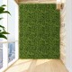 Artificial hedge boxwood panel, 20" x 20", maintenance-free, perfect for indoor or outdoor privacy screens.