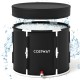 Foldable 66 Gal ice bath tub with lid, sturdy 6-layer material, designed for muscle recovery and easy cleaning.