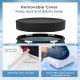 66 Gal foldable ice bath tub with removable lid, featuring a water-filled cushion for comfortable sitting and easy.