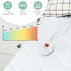 Heated electric mattress pad with dual controller, 10 temperature levels, fits mattresses up to 15 inches thick.