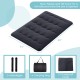 Futon mattress with washable cover, 80" x 54", foldable design for easy storage, ideal for camping or yoga.