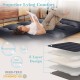Futon mattress with a 5-layer design, breathable and soft, ideal for camping, yoga, or as a sleeping pad.