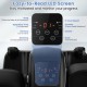 Clear display monitor of the Under Desk Elliptical Machine showing speed, time, distance, and calories for home office.