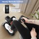 Under desk elliptical machine with remote control, featuring adjustable speeds and a clear display monitor for home.