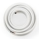 50 feet mini split line set featuring 1/4" and 3/8" O.D. copper pipes, designed for superior thermal conductivity and.