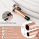 25 feet mini split line set featuring 1/4" and 1/2" O.D. copper pipes with removable protective caps for easy.