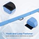 7 FT folding balance beam with removable suede cover and hook and loop fastener for easy connection and secure landing.