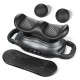 Deep tissue massage gun with three interchangeable heads, three modes, and anti-slip handles for muscle relief.