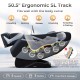 Ergonomic Relaxation 29 full body massage chair in black, featuring SL track, heating, and airbag massage for ultimate.