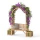 Garden Bench Arbor Arch Wooden Garden Arbor for Climbing Plants - Gallery View 4 of 10