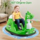 12V Bumper Car with Spray Function and Remote Control for Toddlers Aged 2-5 - Gallery View 10 of 12