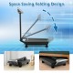 Folding design of the Computing Digital Platform Scale with Price Calculator for easy storage and portability.