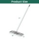 30 x 10 inch lawn leveling rake with ergonomic handle, featuring a rustproof design for easy lawn maintenance.