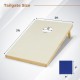 Solid wood cornhole board with foldable legs, 2ft x 3ft size, includes 8 bean bags for portable outdoor fun.