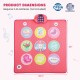 Colorful Fun Dance Mat for Kids featuring 9 piano sounds and 3 modes, designed for safe and interactive play.