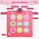 Colorful Fun Dance Mat for Kids with 9 piano sounds, 3 modes, and anti-slip bottom for safe, interactive play.