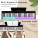 61-key portable electronic keyboard with dual keyboard function, perfect for beginners and duet play.