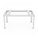 Heavy-duty metal frame Mini Split Ground Stand for ductless air conditioners, adjustable for stability and all-weather.