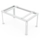 Mini Split Ground Stand for ductless air conditioners, featuring a heavy-duty metal frame and adjustable dimensions for.