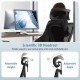 Mesh ergonomic office chair with adjustable 3D headrest, providing cervical support for optimal comfort during work.