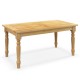 Patio coffee table showcasing a slatted teak wood design and sturdy legs, perfect for stylish indoor and outdoor.