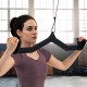 LAT pulldown attachment for home gym, featuring ergonomic design and heavy-duty metal for upper body workouts.