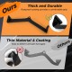 LAT Pulldown attachment showcasing thick, durable metal with a non-slip surface for effective upper body workouts.